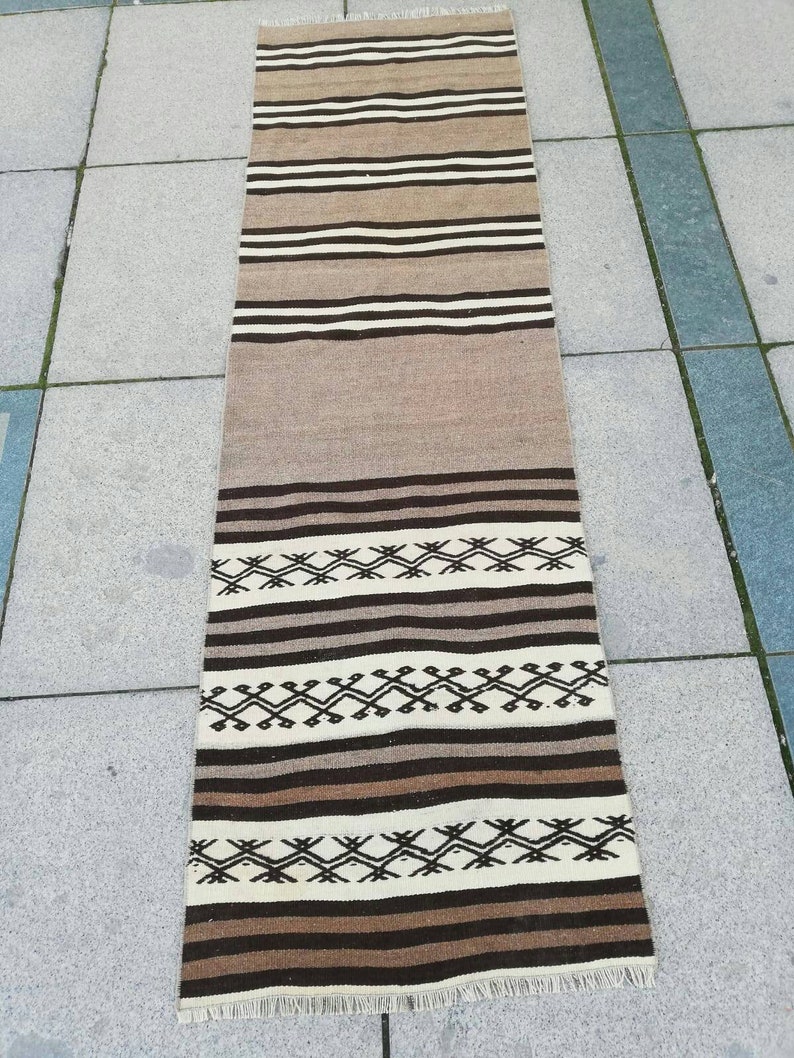 Vintage rug,Oushak runner rug,kilim rug,turkish rug,furniture rug,natural carpet,oushak rug,floor rug,hallway rug,living room rug,runner rug