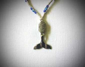 Whale Tail Hemp Necklace