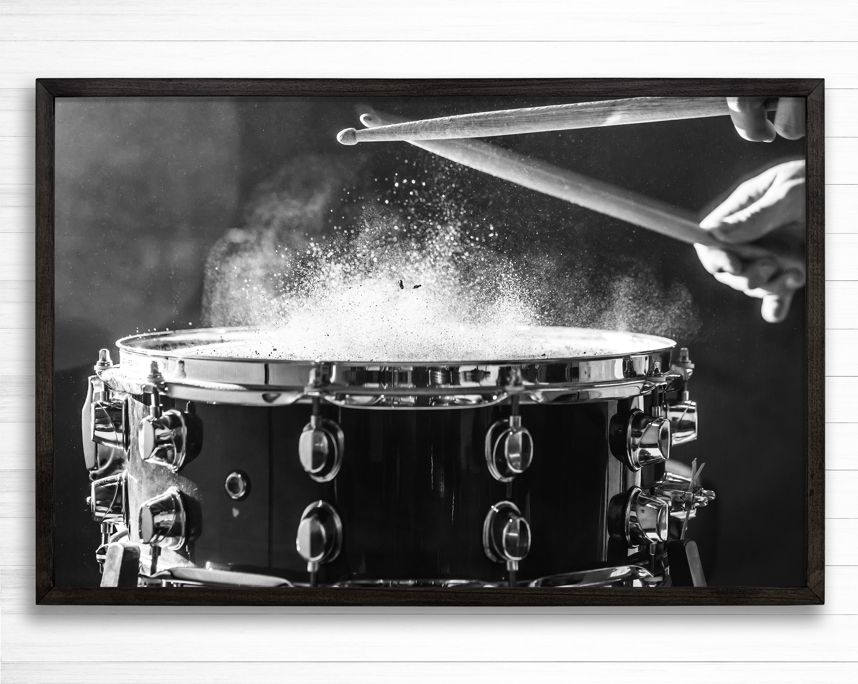 Drum Wall Art Music Studio Wall Decor Musician Drummer Etsy