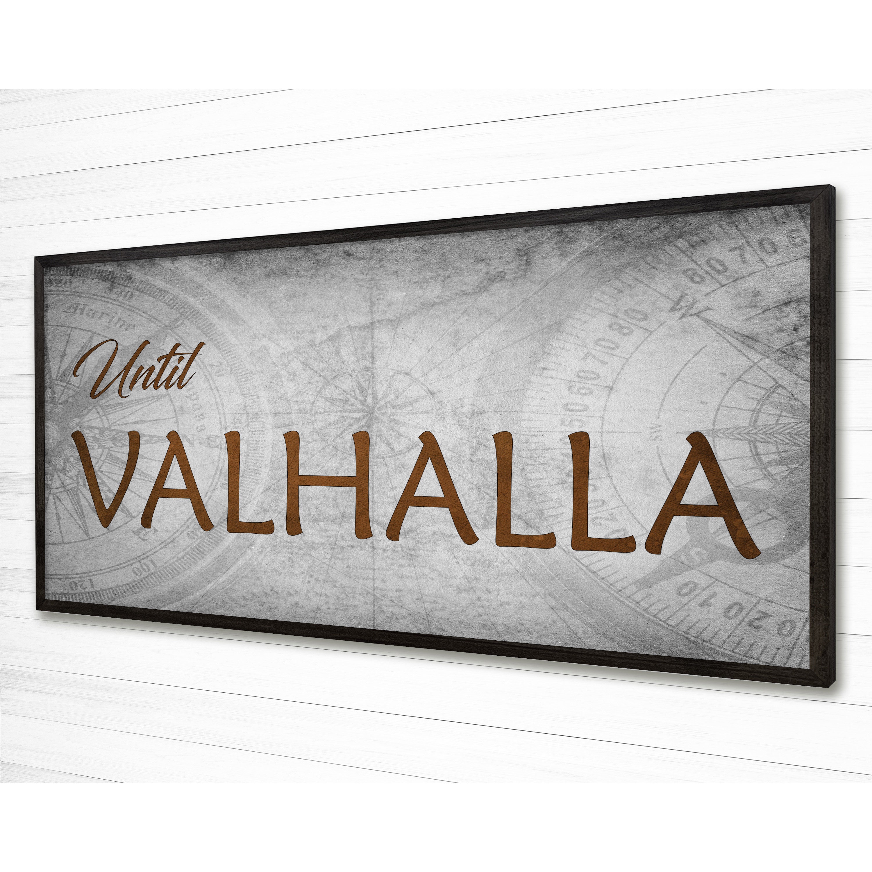 Until Valhalla | Quote Sign | Remembrance Memorial Sign | Military ...