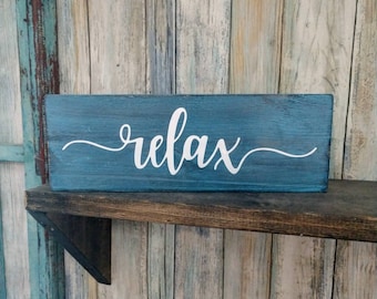 Rustic Wood Home Decor Farmhouse Gather Sign All Rooms Asst Colors