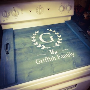 Stove Cover Noodle Board - Farmhouse Kitchen Decor, Oven Cover