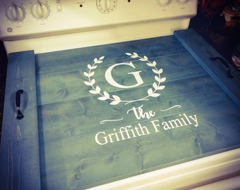 Stove Cover Noodle Board - Farmhouse Kitchen Decor, Oven Cover