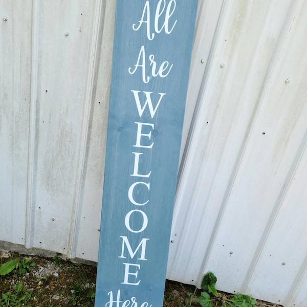 All Are Welcome Here - Etsy