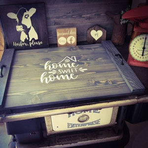Stove Cover Noodle Board - Farmhouse Kitchen Decor, Oven Cover