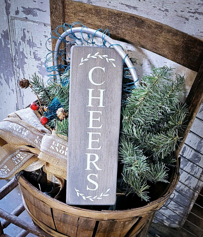 Rustic Enjoy Sign Farmhouse Enjoy Sign - Custom Welcome Sign - Choose Your Size & Color ...