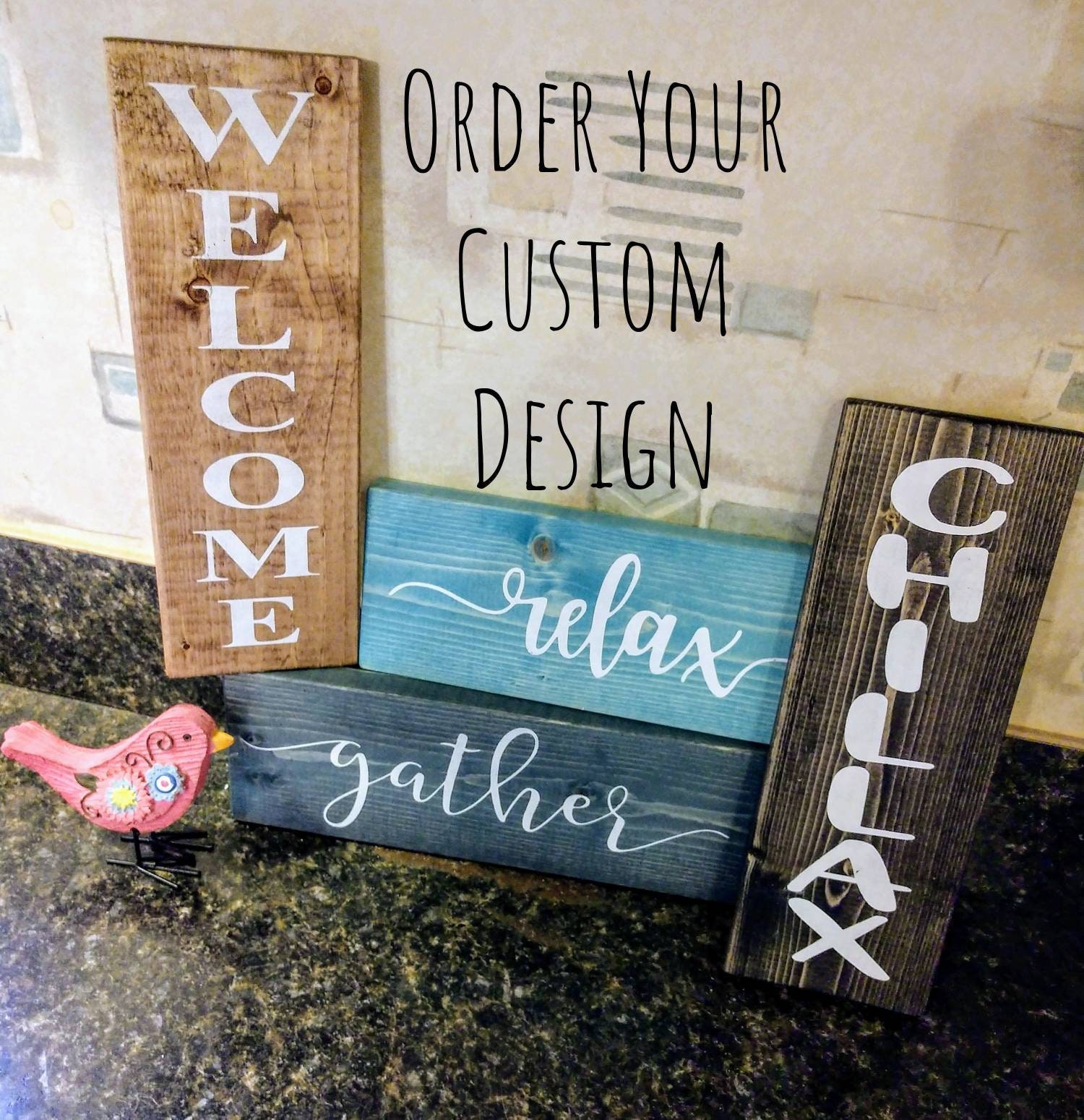 Farmhouse Relax Sign Asst Colors Wooden Rustic Farmhouse Decor Farmhouse Relax Sign Asst Colors Wooden Rustic Farmhouse Decor