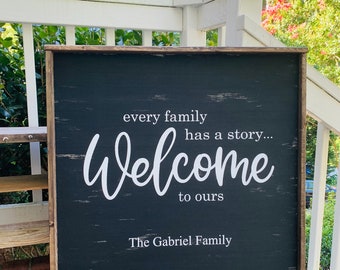 Every family has a story 24 by 24