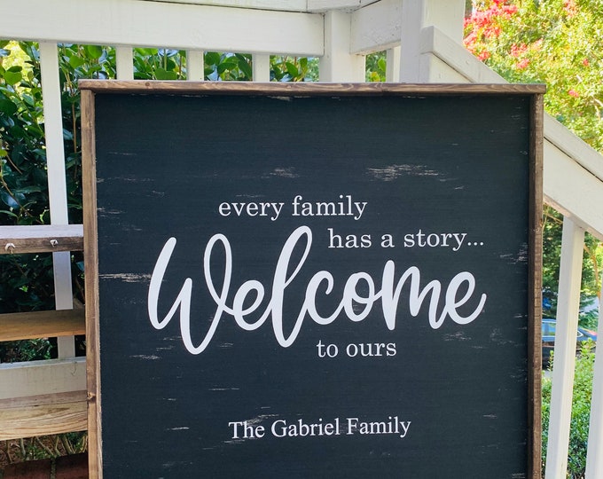Every family has a story 24 by 24