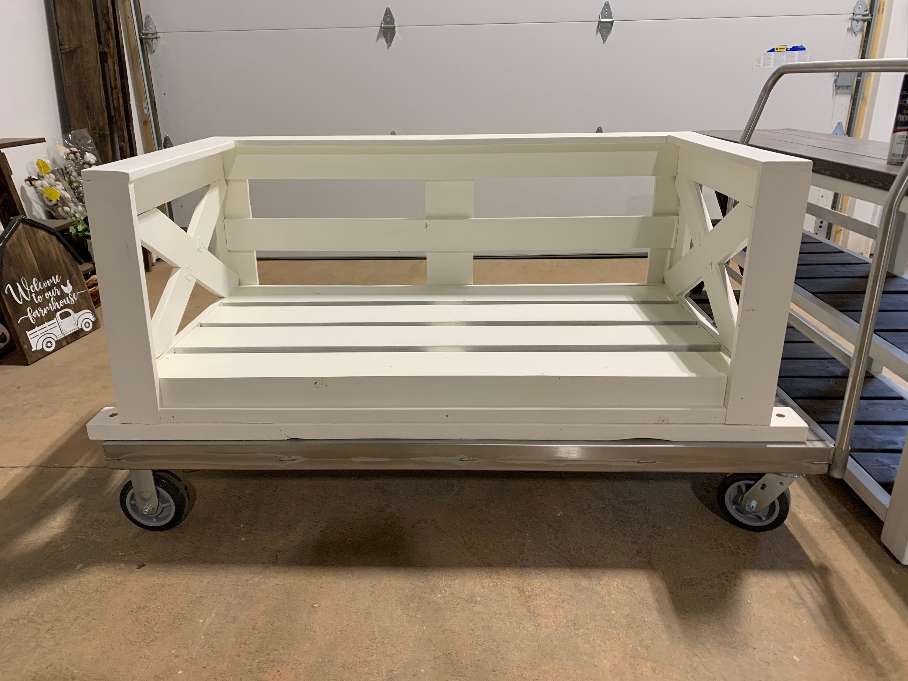 Daybed porch swing crib mattress swing farmhouse porch swing Etsy