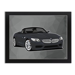 Daily Driven  (BMW E89 Z4 Art Print)