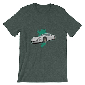 Cuore Sportivo , Alfa Romeo 33 Stradale , Short-Sleeve Unisex T-Shirt