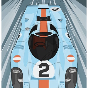 Stuttgart Legend Porsche 917 / 917K Art Print image 2