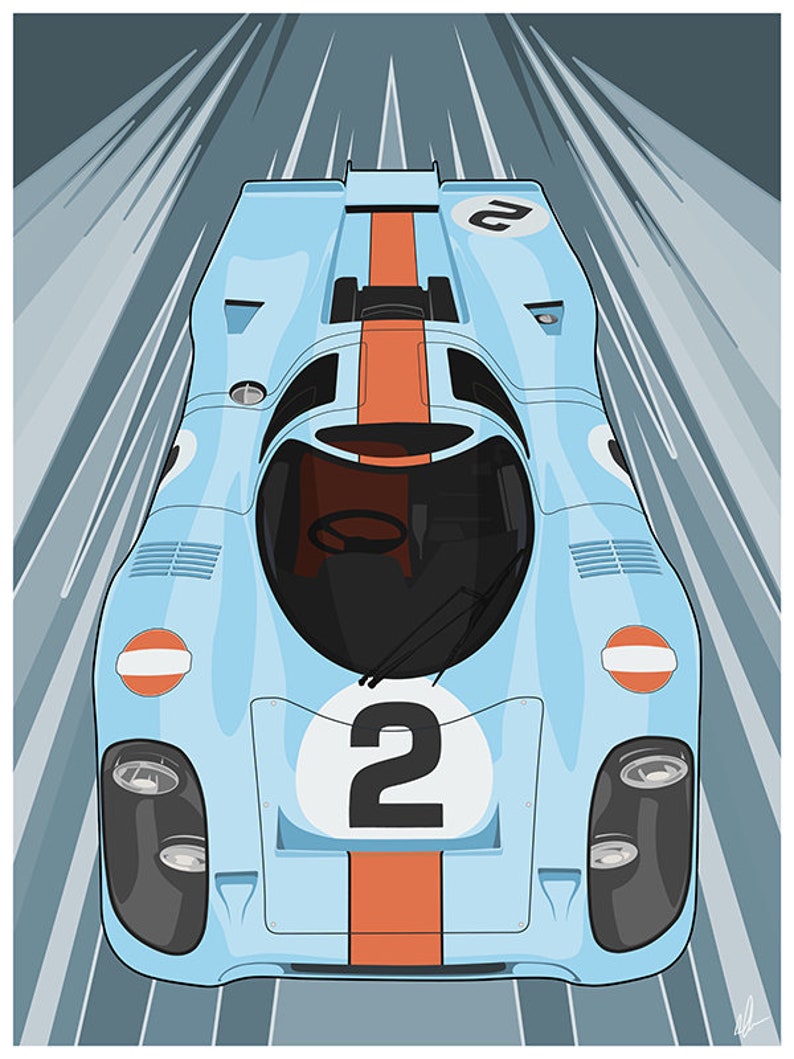 Stuttgart Legend Porsche 917 / 917K Art Print image 2