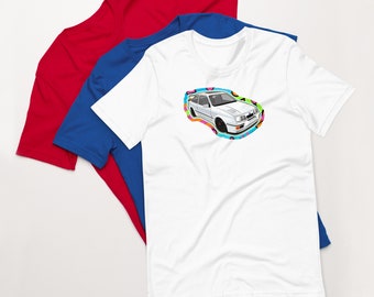 DTM Dominator T-Shirt ( Ford Sierra RS500 Cosworth art )