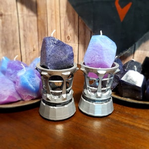 Soul Gem 3 oz Candles w/ optional Gem Holder. PLEASE READ DESCRIPTION