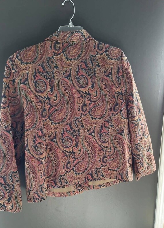 Paisley blazer| Paisley coat | Fall wardrobe - image 3