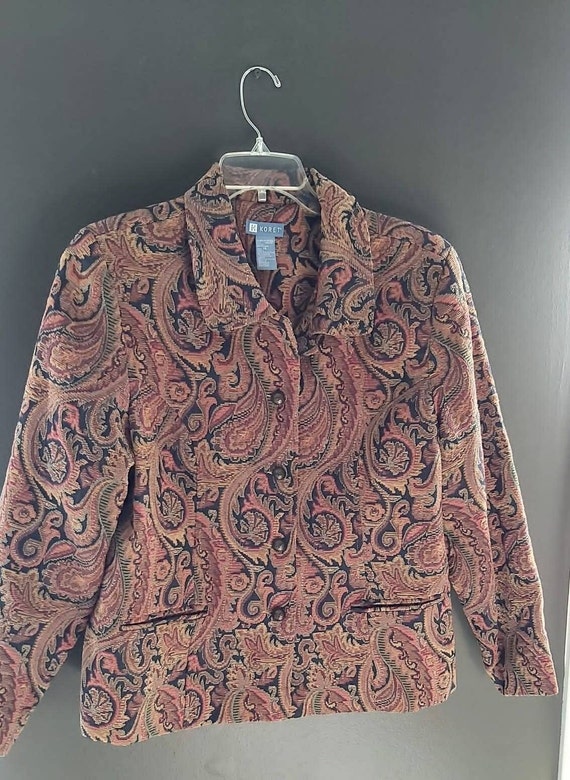 Paisley blazer| Paisley coat | Fall wardrobe - image 1