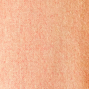Peach Blush 100% Wool Fat Quarter