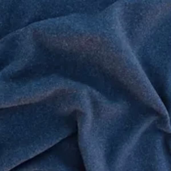 Navy Blue 100% Wool Fat Quarter