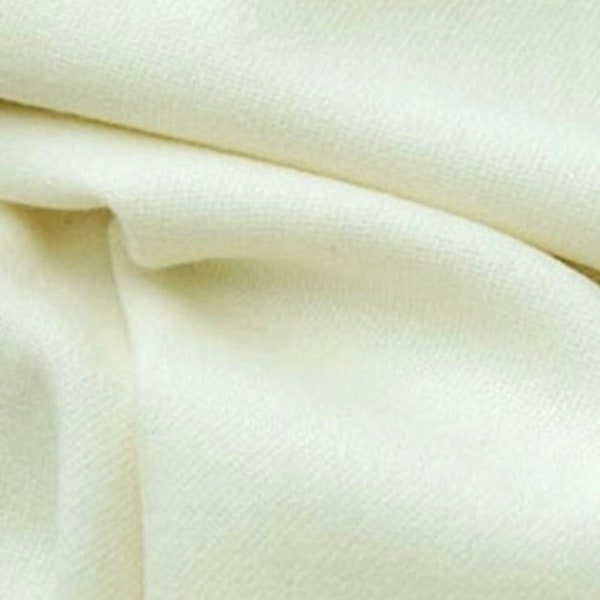 White Wool 100% Wool Fat Quarter