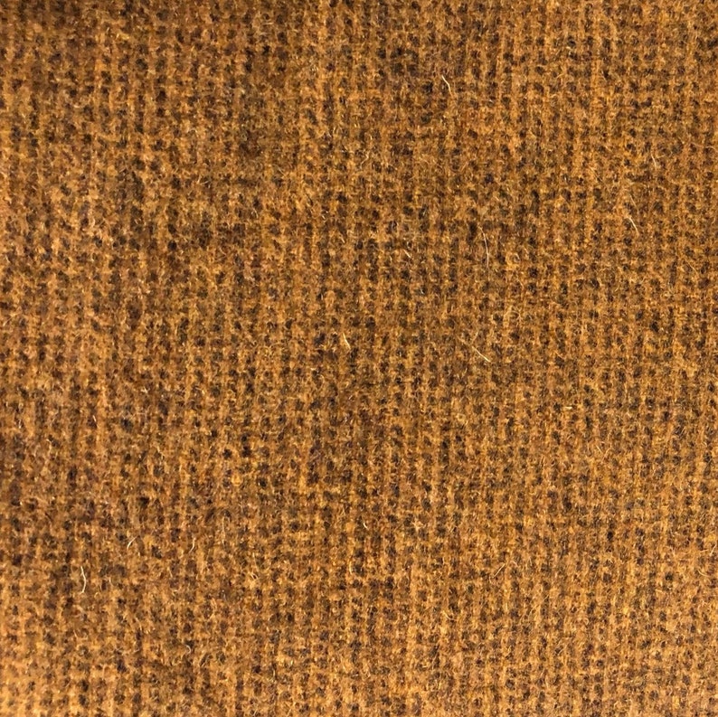 Rusty Zipper 100 Wool Fat Quarter Etsy