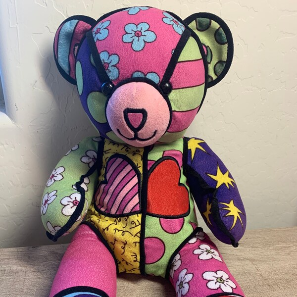 Patchwork Bear Etsy