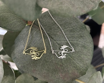 Sign Language Interpreter Necklace