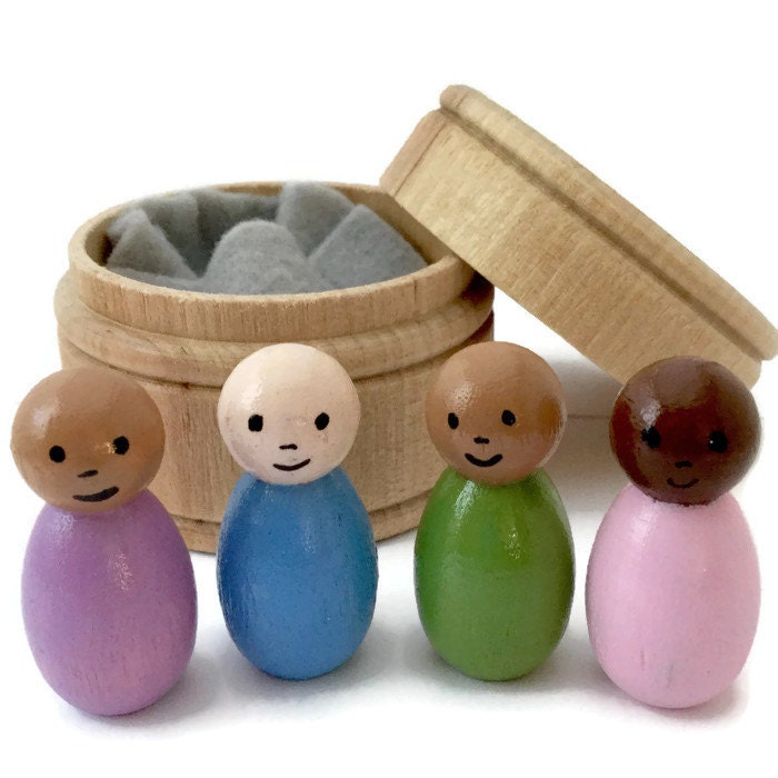 Peg Doll Baby Pregnancy Announcement Due Date Reveal Sex Etsy UK