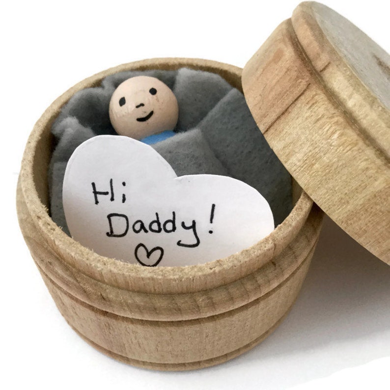 Peg Doll Baby Pregnancy Announcement Due Date Reveal Sex Etsy