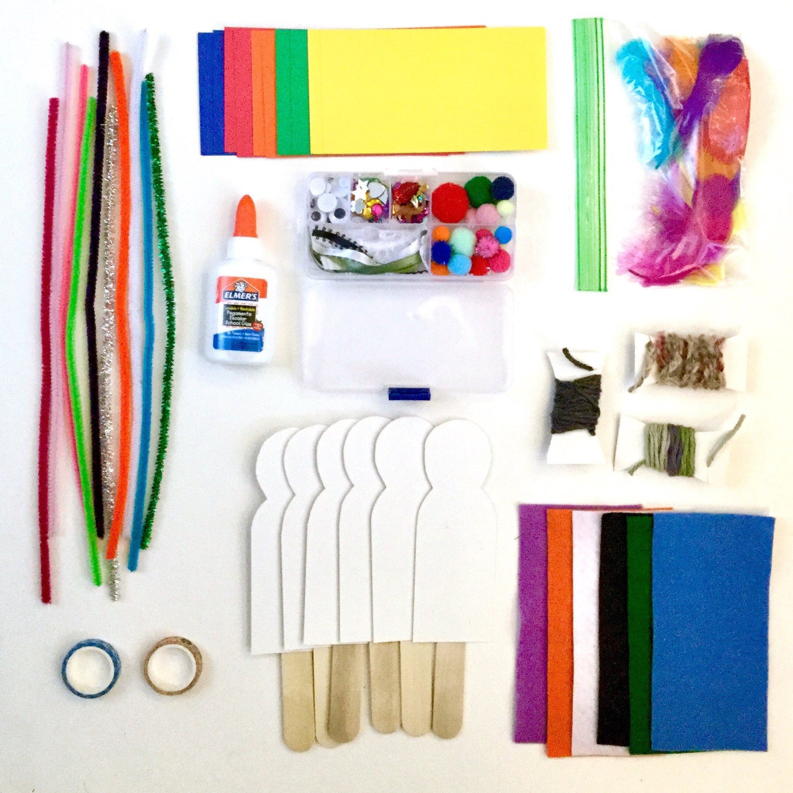 Puppet Making Kit Kid's Gift Craft Kit Etsy