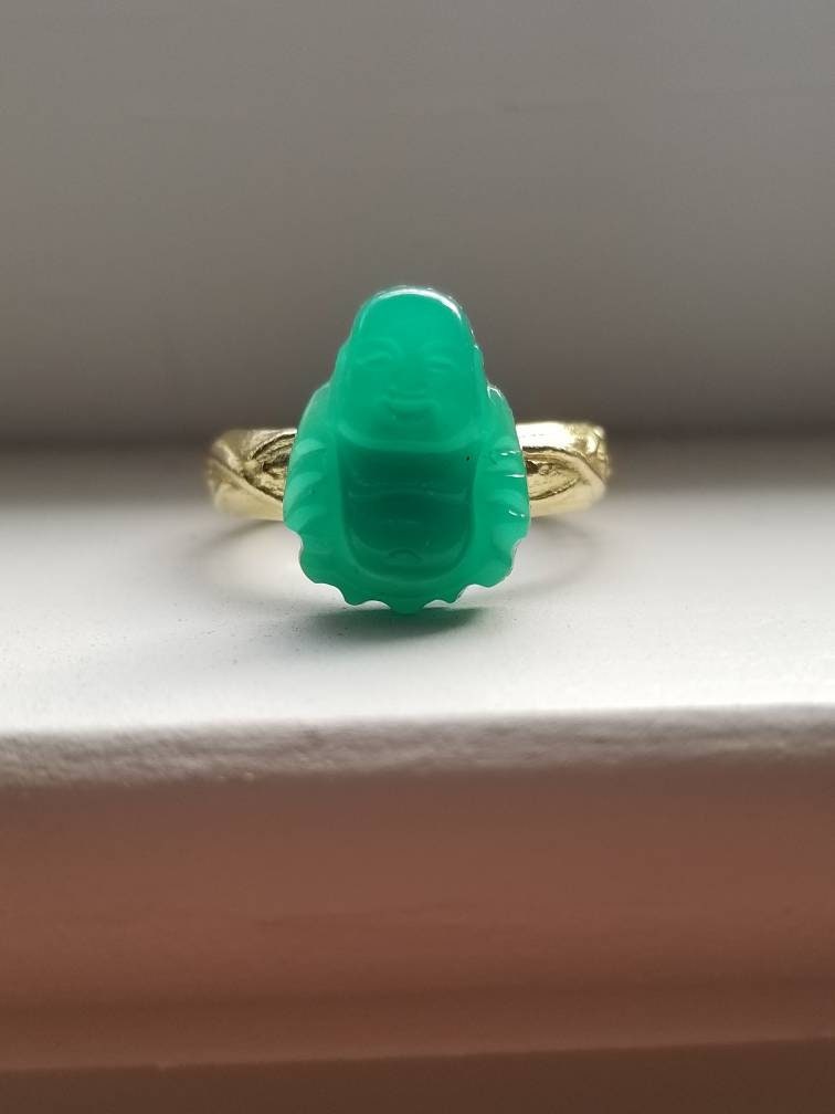 Jade 2024 buddha ring