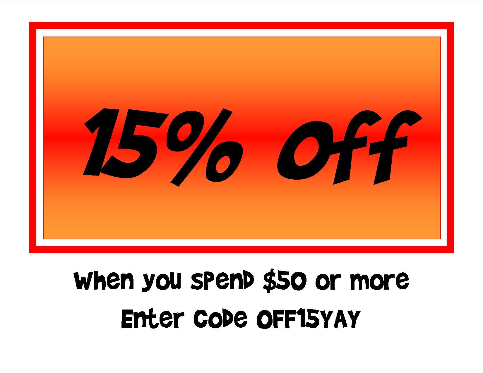 DISCOUNT CODE for multiple purchase at a time. Up to 15 off Etsy