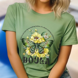 Empowering Doula Shirt - Birth is More Than Babies, It&#39;s Creating Mothers | Light Colors Doula Shirt | Doula Tshirt | Gift for Doula