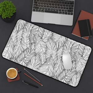 Botanical Desk Mat | 3 sizes | Cute Desk Pad | Aesthetic Desk Mat