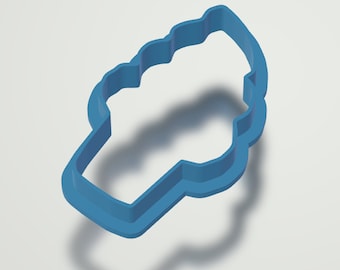 TWO Ice Cream Cone Cookie Cutters (digital file)