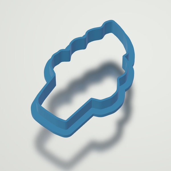 TWO Ice Cream Cone Cookie Cutters (digital file)