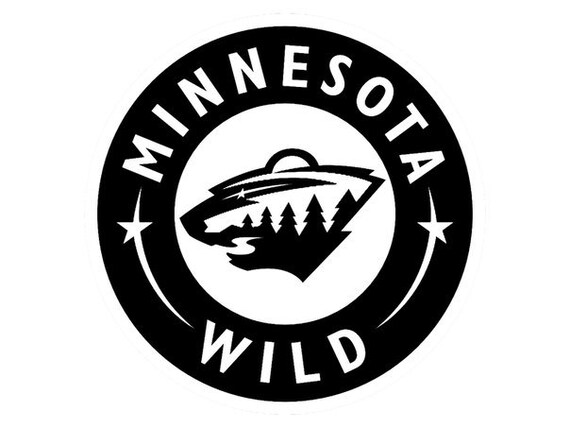 Minnesota Wild Nhl Hockey Team Logo Sticker Vinyl Decal Wall Etsy