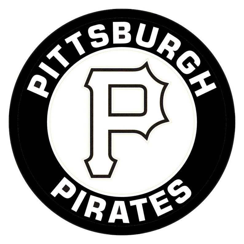 Pittsburgh Pirates Logo MLB Sticker Vinyl Decal Wall Art 259 Etsy