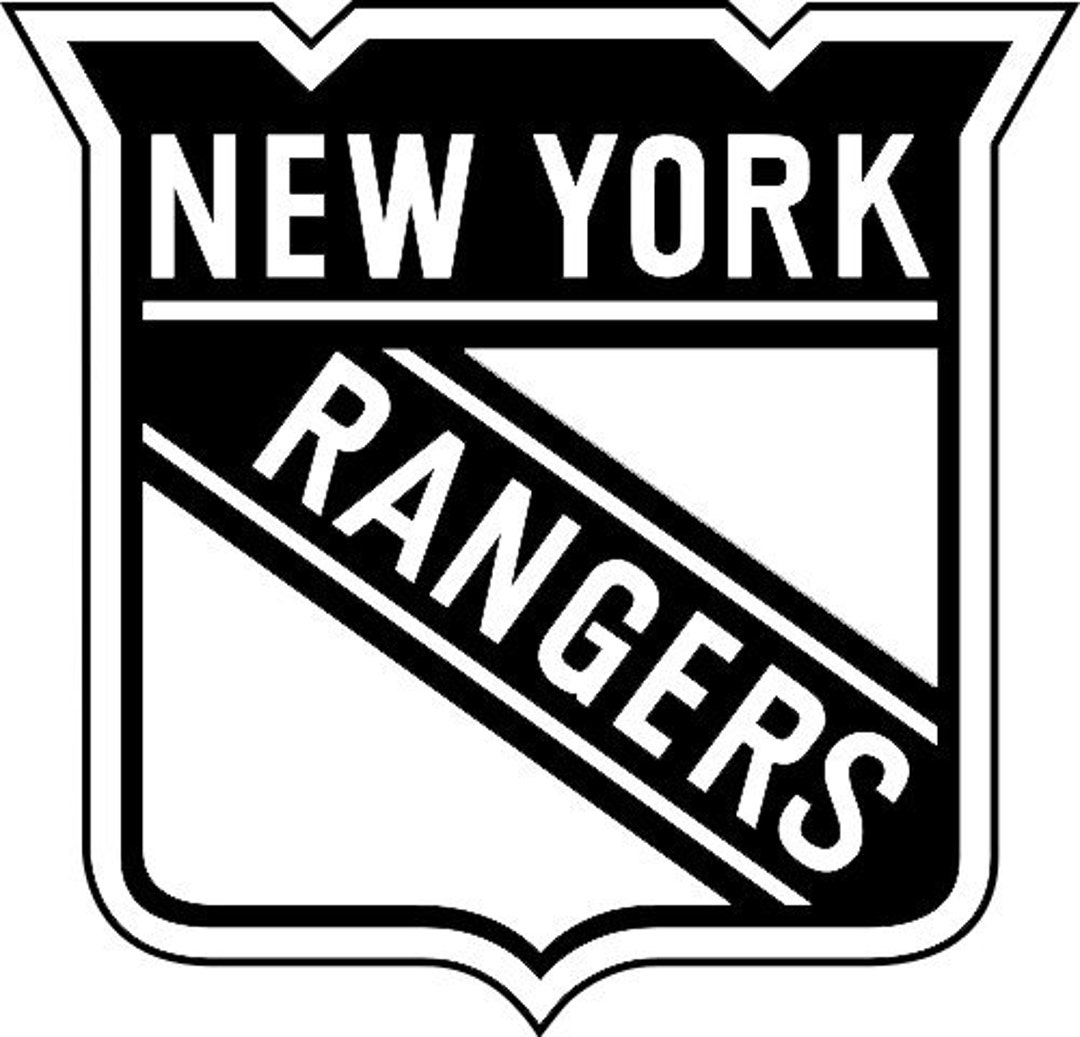 New York Rangers NHL Hockey Sport Logo Wall Art Vinyl Sticker Etsy