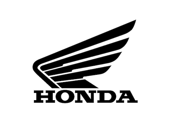 Honda Logo Dealership Garage Car Sticker Vinyl Decal Wall Art Etsy