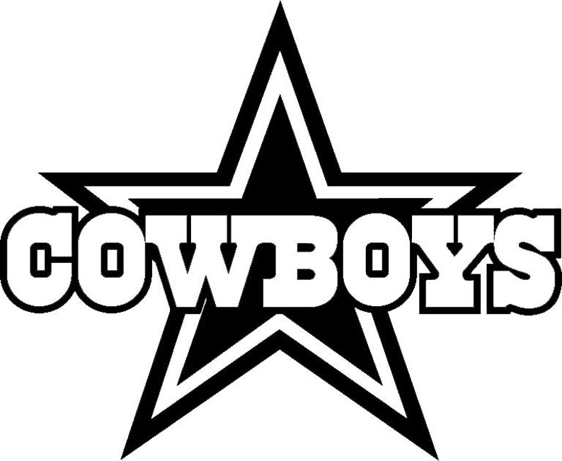 Dallas Cowboys football team logo wall decal vinyl sticker ...