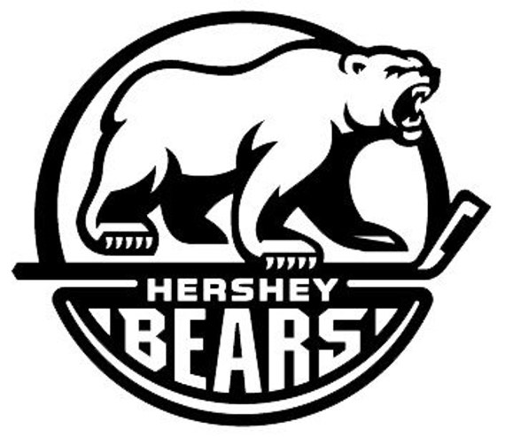 Hershey Bears Minor Hockey Sport Car Bumper Sticker Decal /'/'SIZES/'/'