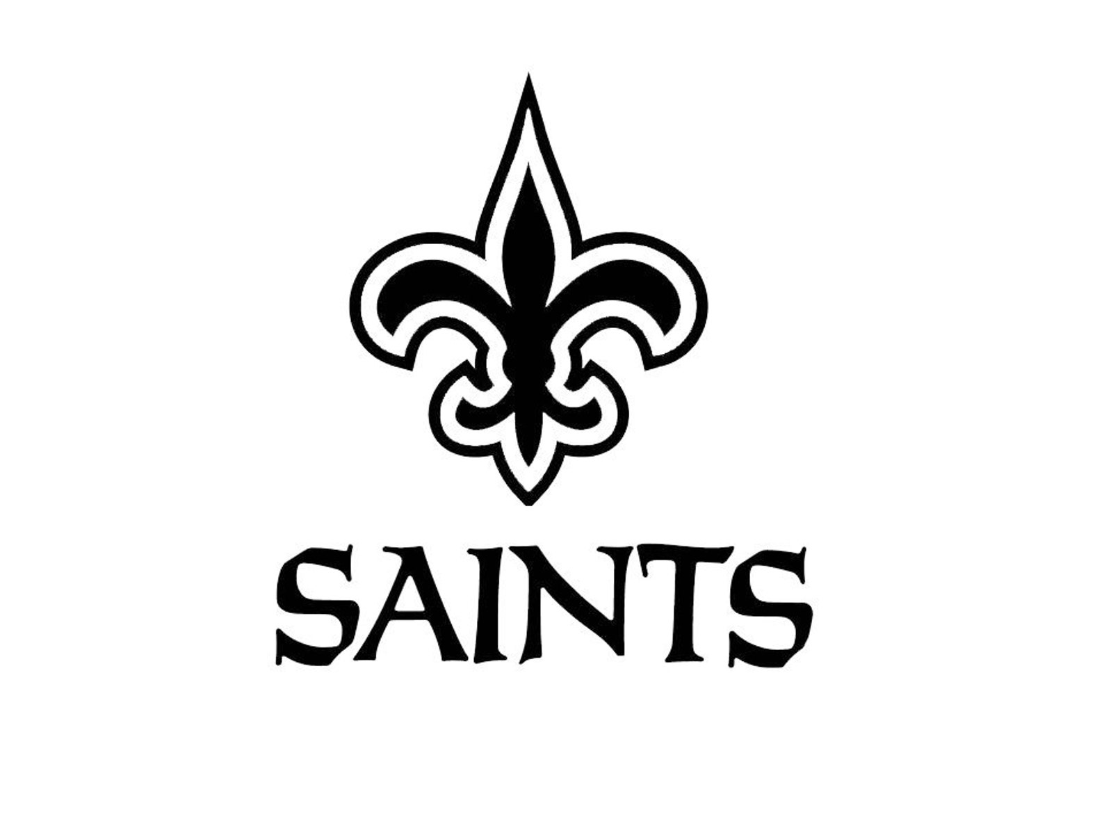 New Orleans Saints NFL Football Sport Logo Wall Art Decal Etsy