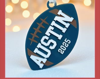 Custom Football Ornament SVG - Commercial Use License Included