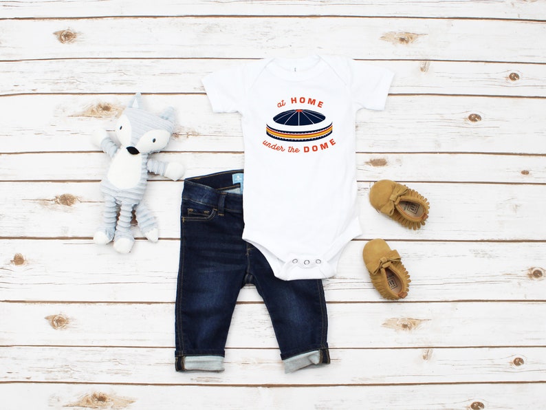 Houston Retro Onesie Houston Baseball Onesie Houston Onesie Houston Tee Astrodome Onesie Astrodome Tee Baseball Fan Shirt