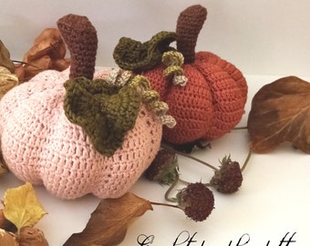 Crochet Pumpkin * Pdf file pattern * Fall decor * Halloween pumpkins