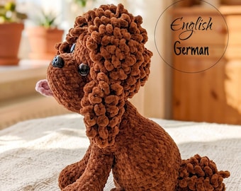 Haakpatroon Poedel | Amigurumi Puppy met minimale naaitijd | Woolaymo