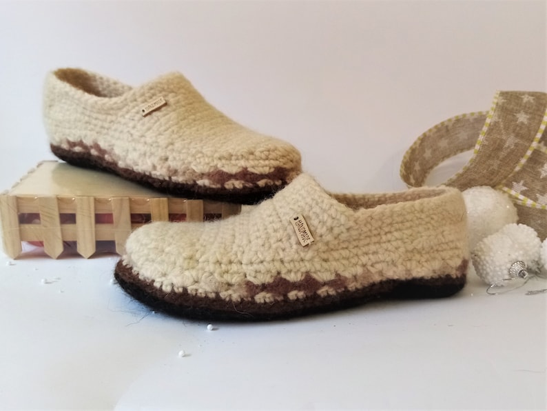 Crochet slippers Moccasins or Boots Easy Pdf crochet pattern Afghan yarn image 6