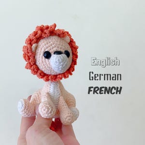 Plush Baby Lion Crochet Pattern PDF • Low‑Sew Amigurumi • Beginner / Intermediate Soft Toy